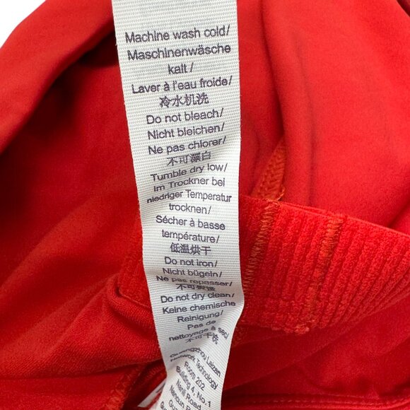NWT CRZ Yoga Butterluxe Padded Bra Racerback Deep Red Tank Top Size Small 4/6 - Picture 12 of 12